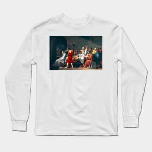 The Death of Socrates, 1787 artwork (H419/0519) Long Sleeve T-Shirt